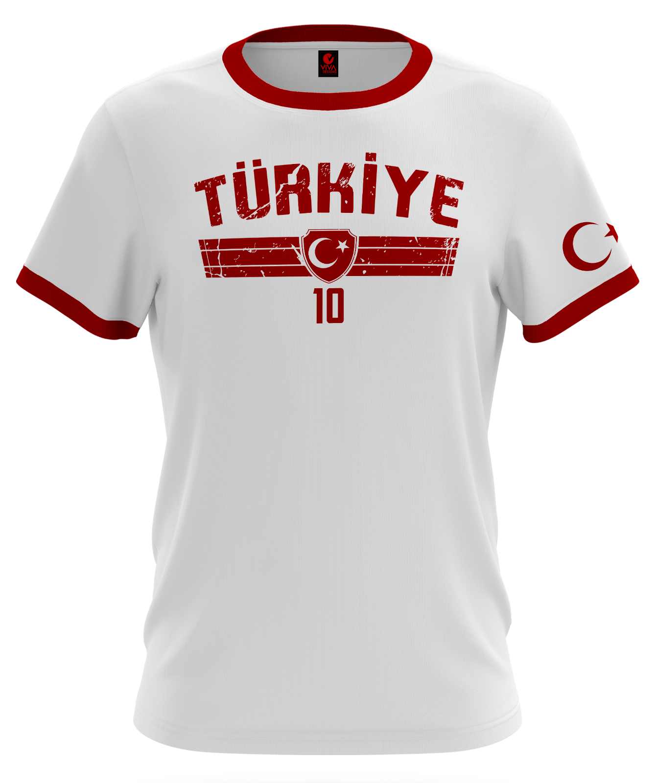 Turkey T-Shirt Ayyıldız Crescent Moon Star Mens Womens Türkiye Fan Shirt Football World Cup